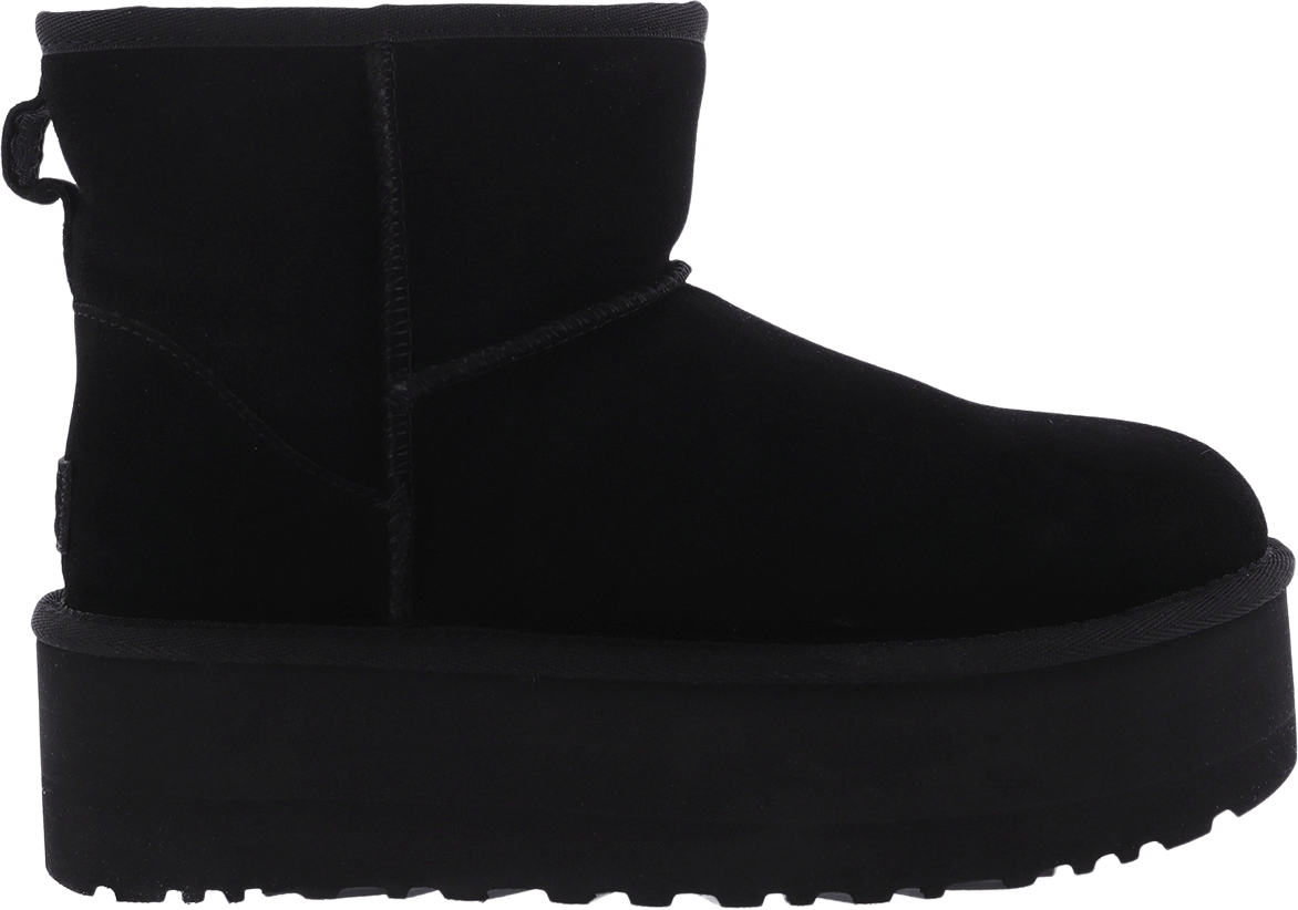 UGG Dames Classic Mini Platform Zwart Zwart