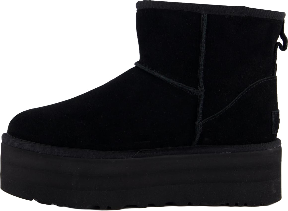 UGG Dames Classic Mini Platform Zwart Zwart