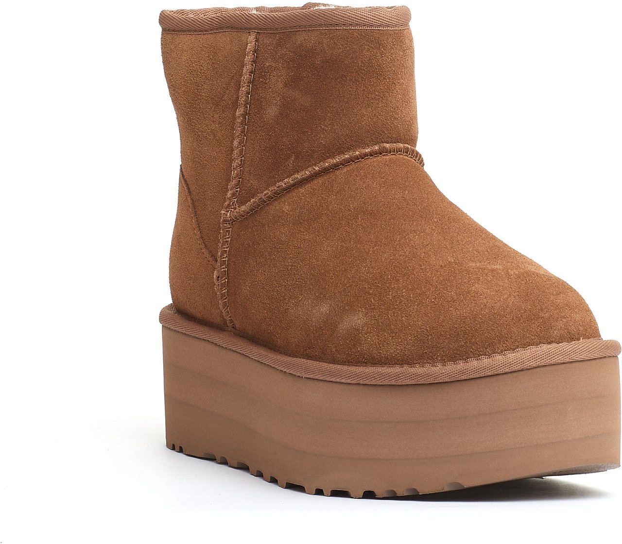 UGG Classic Mini Platform Cuoio Bruin