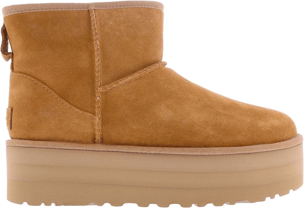 UGG Dames Classic Mini Platform Chestnut Beige