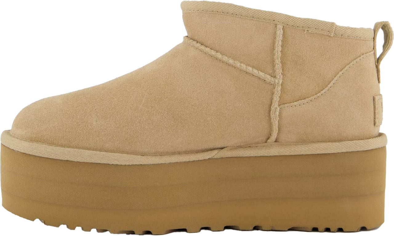 UGG Dames UltraMini Platform Sand Beige