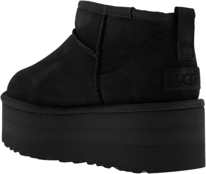UGG Dames Ultra Mini Platform Zwart Zwart