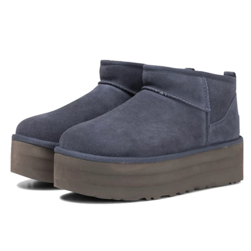 UGG UGG Classic Ultra Mini Platform Boot Eve Blue Blauw