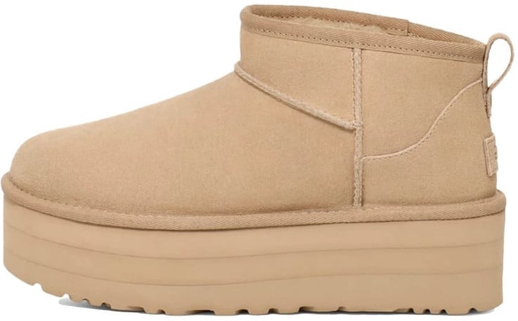 UGG UGG Classic Ultra Mini Platform Boot Mustard Seed Beige
