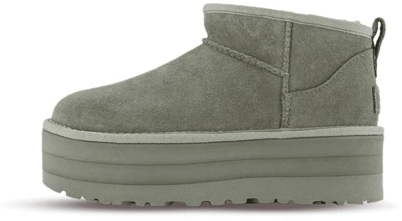 UGG UGG Classic Ultra Mini Platform Boot Moss Green Groen