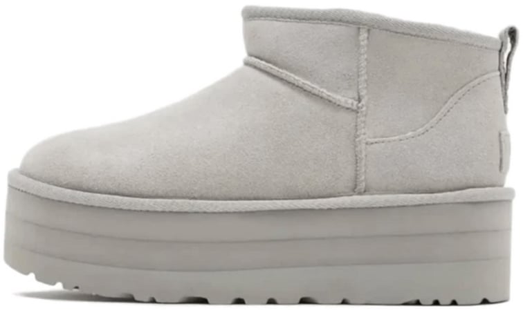 UGG UGG Classic Ultra Mini Platform Boot Seal Grijs