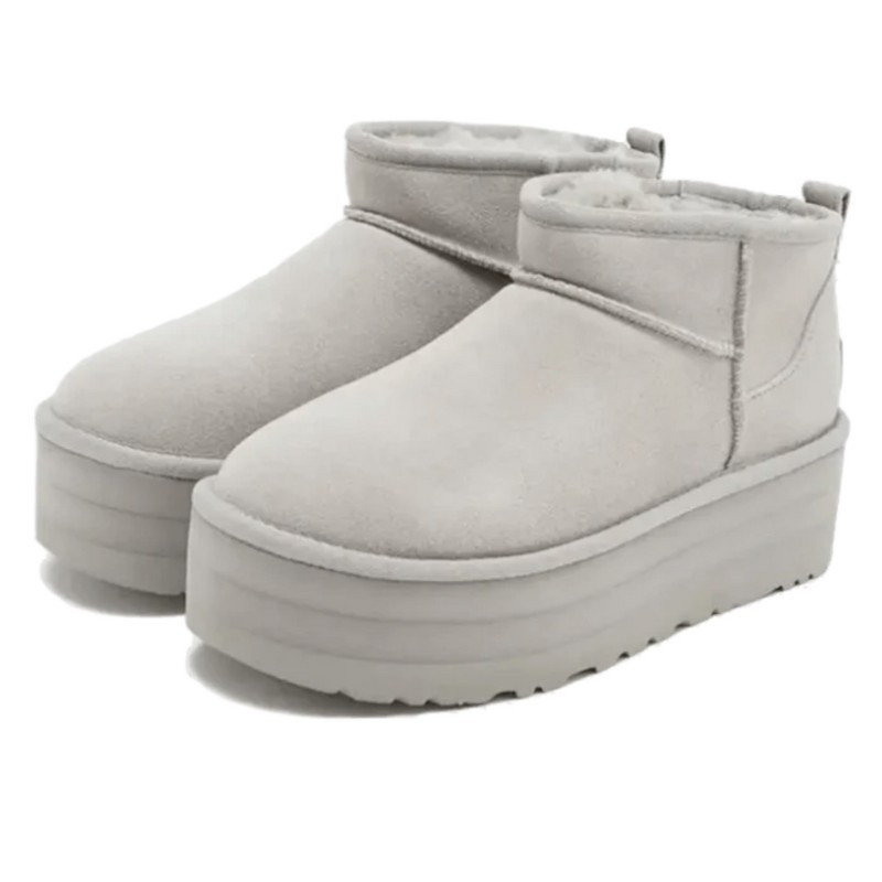 UGG UGG Classic Ultra Mini Platform Boot Seal Grijs