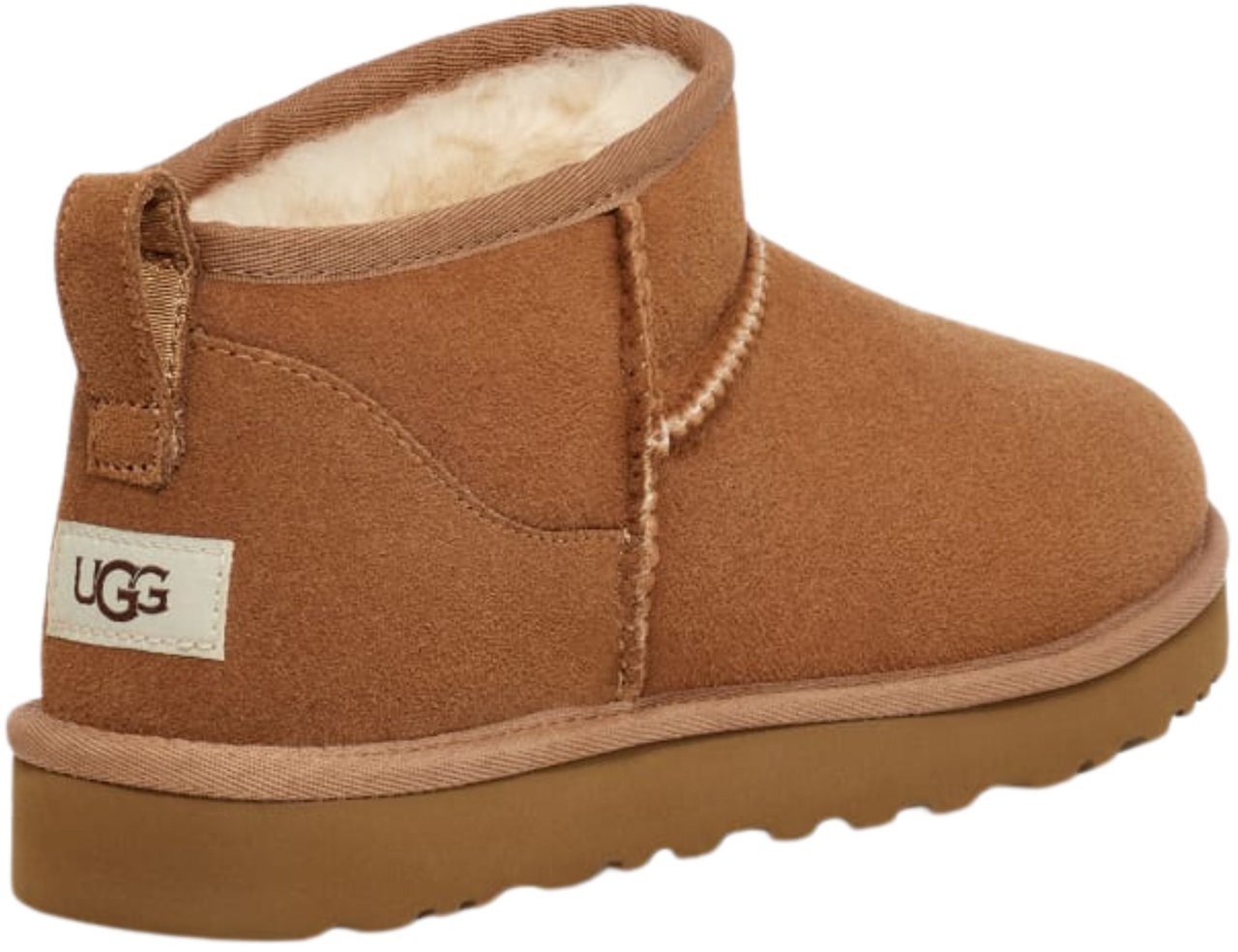 Ugg M Classic Ultra Mini Enkellaarzen Cognac 1137391 Bruin