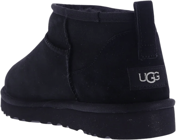UGG Heren Classic Ultra Mini Zwart Zwart