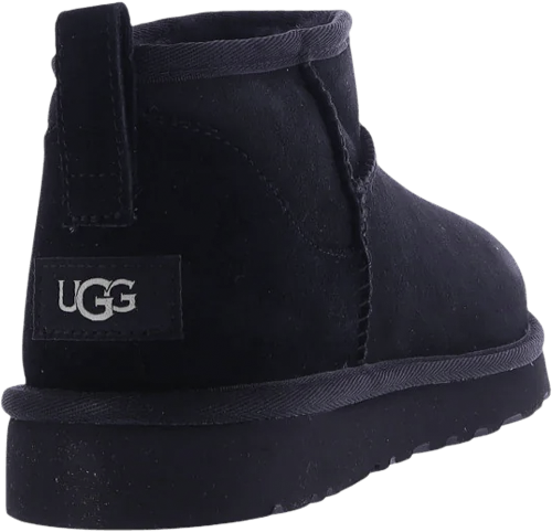 UGG Heren Classic Ultra Mini Zwart Zwart