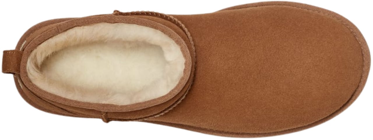 UGG Ugg M Classic Ultra Mini Enkellaarzen Cognac 1137391 Bruin