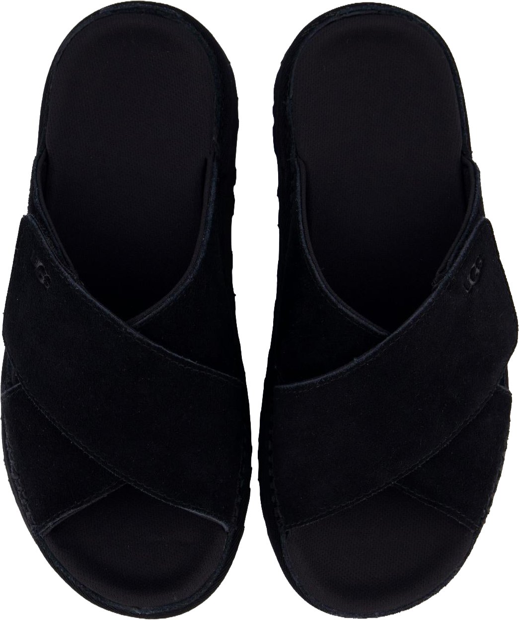 UGG Dames GoldenstarCrossSlide Black Zwart