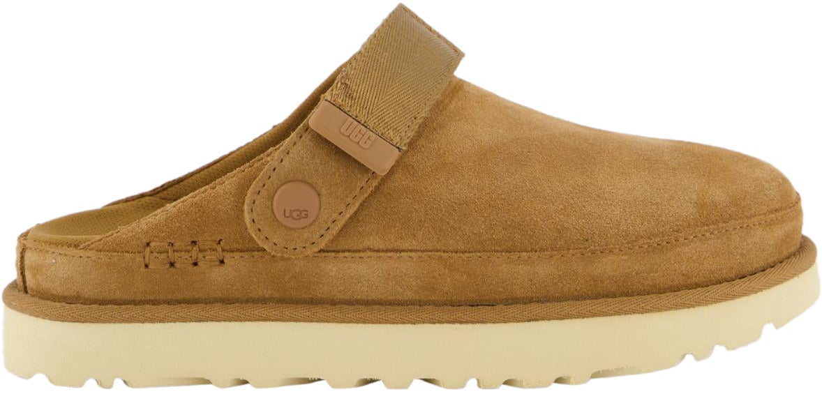 UGG Dames Goldenstar Clog Chestnut Beige
