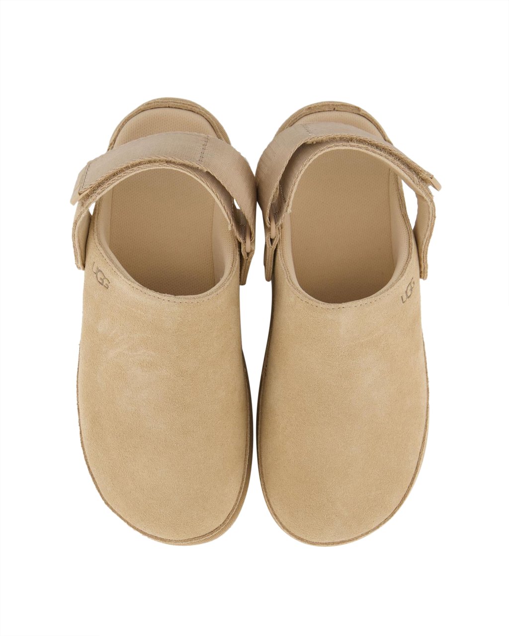 UGG Dames Goldenstar Clog Driftwood Beige