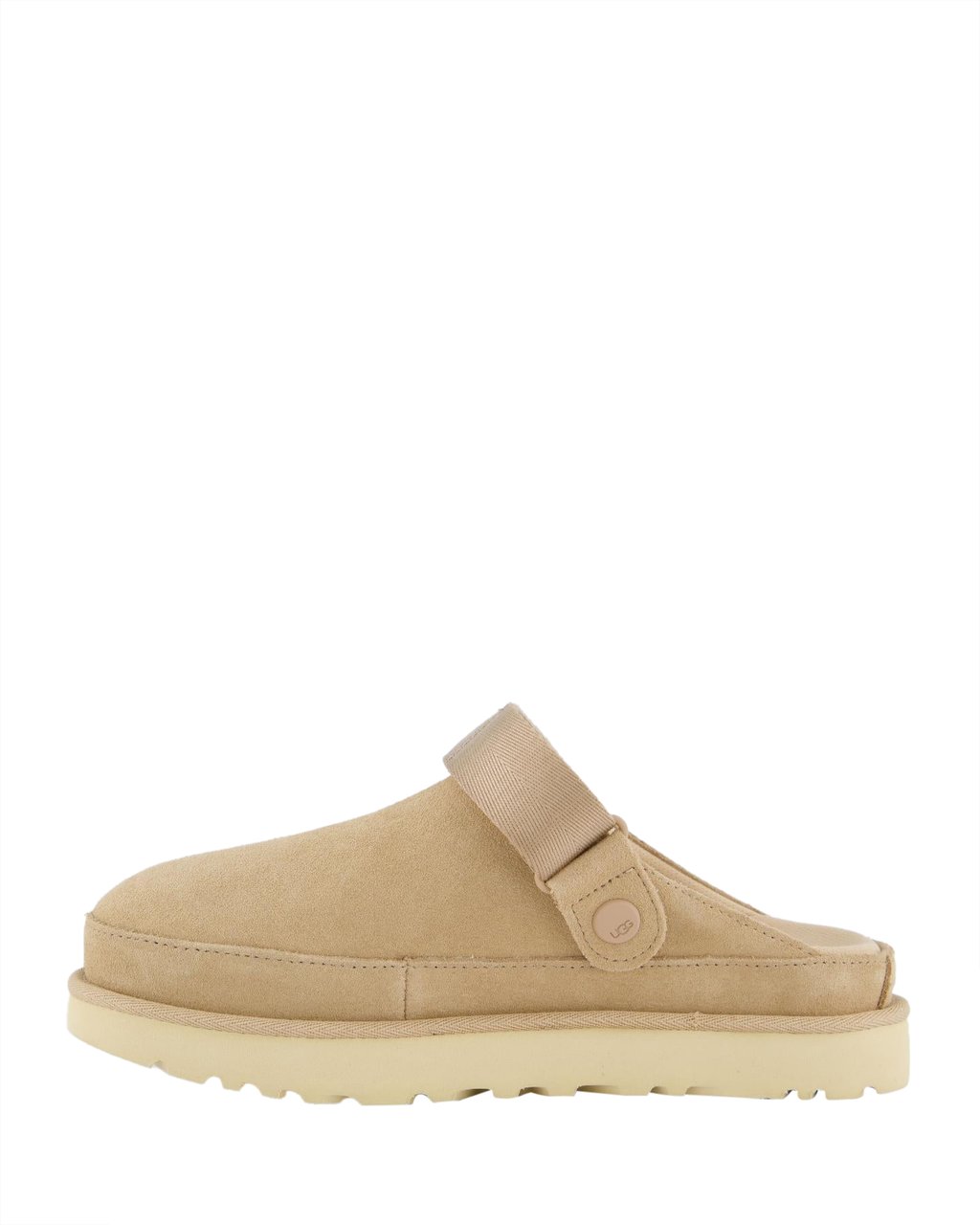 UGG Dames Goldenstar Clog Driftwood Beige