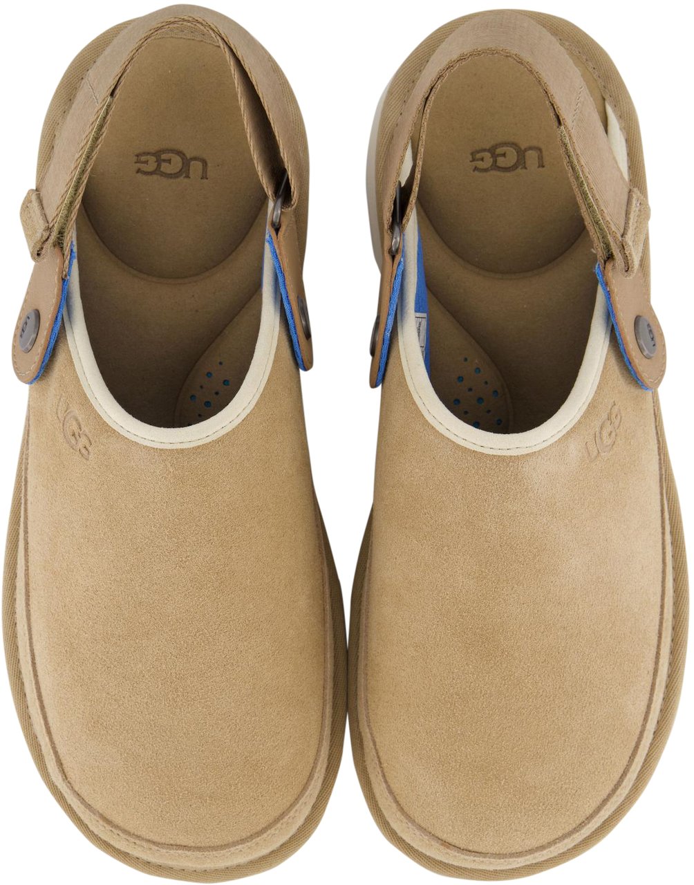 UGG Heren Goldencoast Clog Sand/Santorin Beige