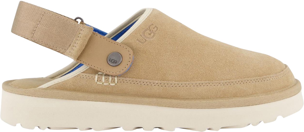 UGG Heren Goldencoast Clog Sand/Santorin Beige