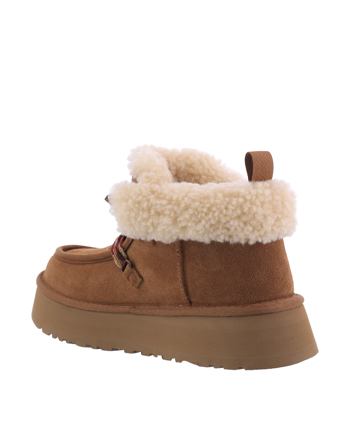 UGG Dames Funkarra Cabin Cuff Chestnut Beige