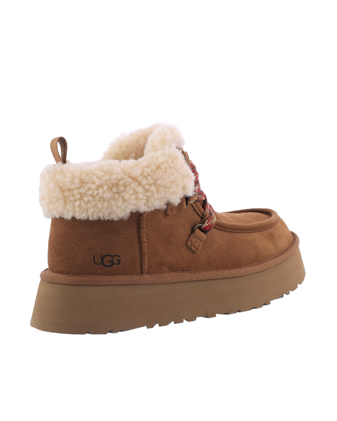 UGG Dames Funkarra Cabin Cuff Chestnut Beige