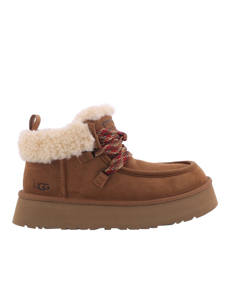 UGG Dames Funkarra Cabin Cuff Chestnut Beige
