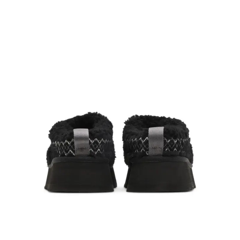 UGG UGG Tazz Slipper Heritage Braid Black Zwart