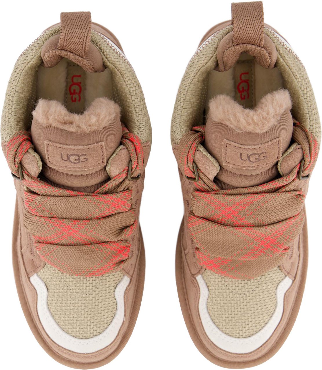 UGG Dames Lowmel Sneaker Rocky Oak Beige