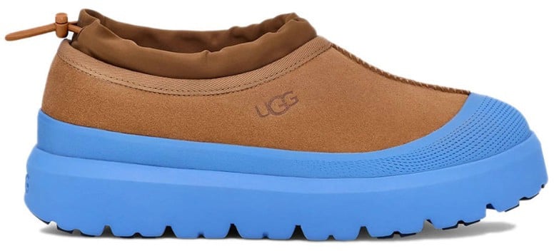 UGG UGG Tasman Weather Hybrid Slipper Chestnut Big Sky Blauw