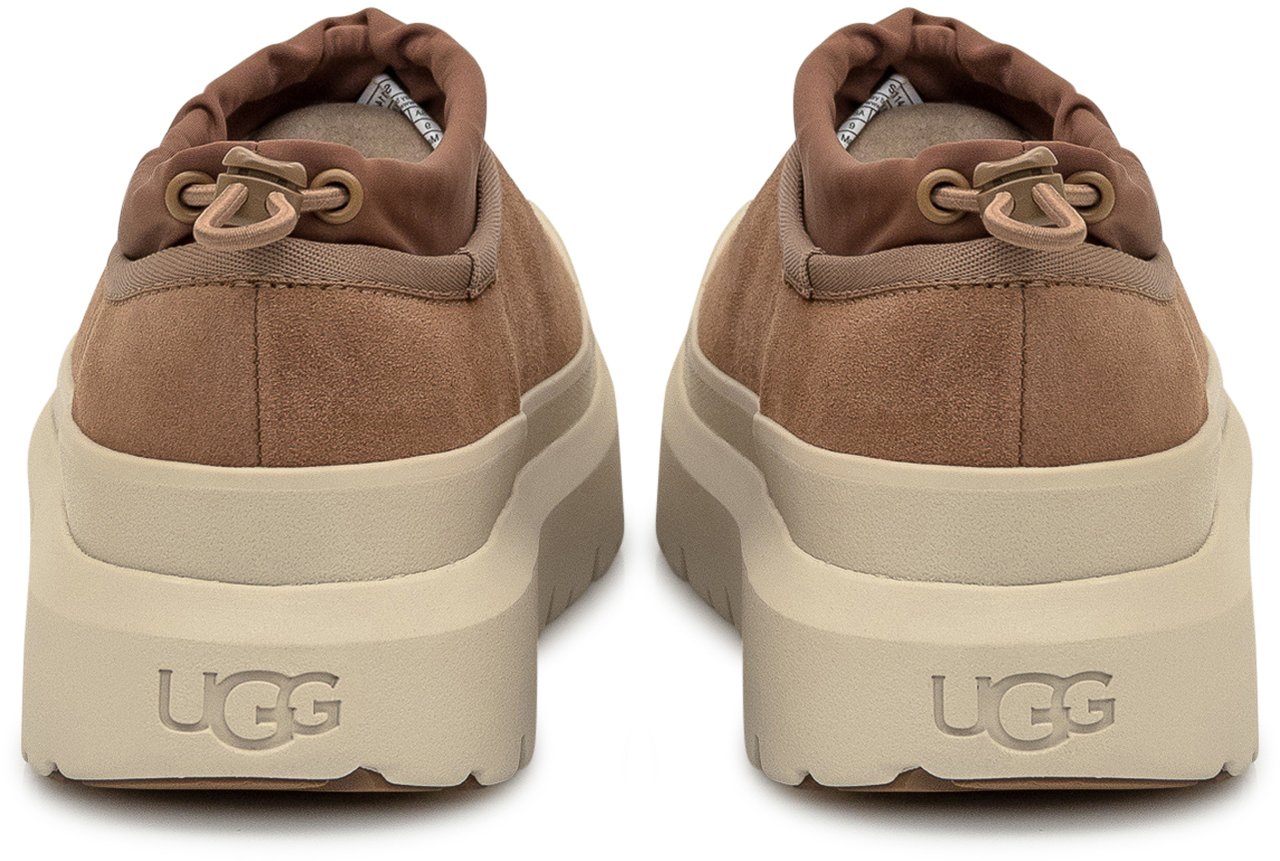 UGG UGG Sneakers Basse in Pelle Scamosciata Marrone Bruin