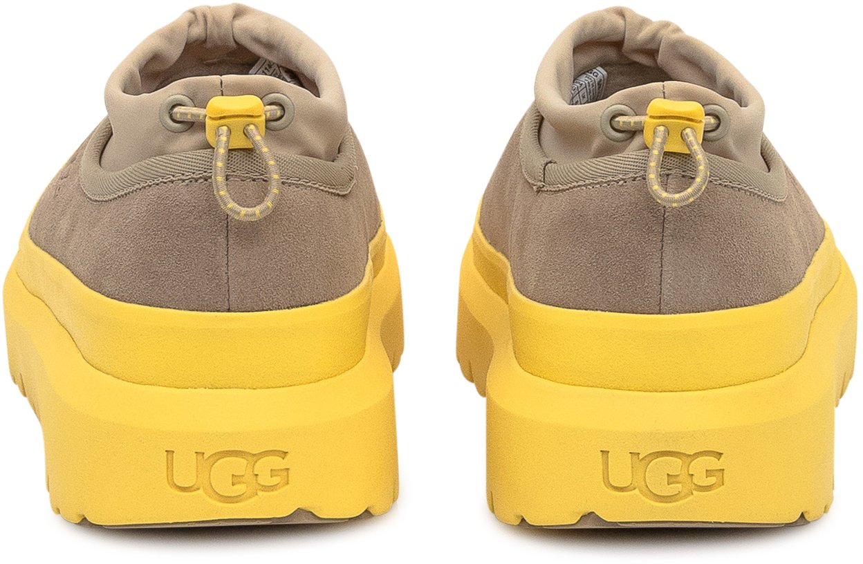UGG UGG Sneakers Basse in Pelle Scamosciata Beige Geel