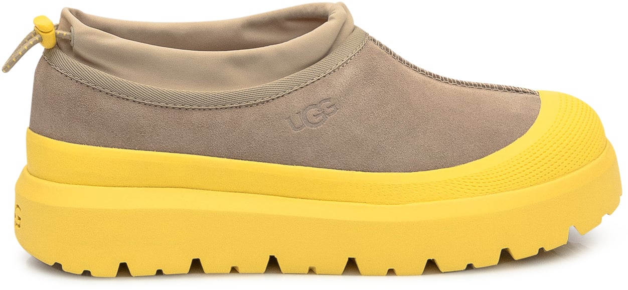 UGG UGG Sneakers Basse in Pelle Scamosciata Beige Geel