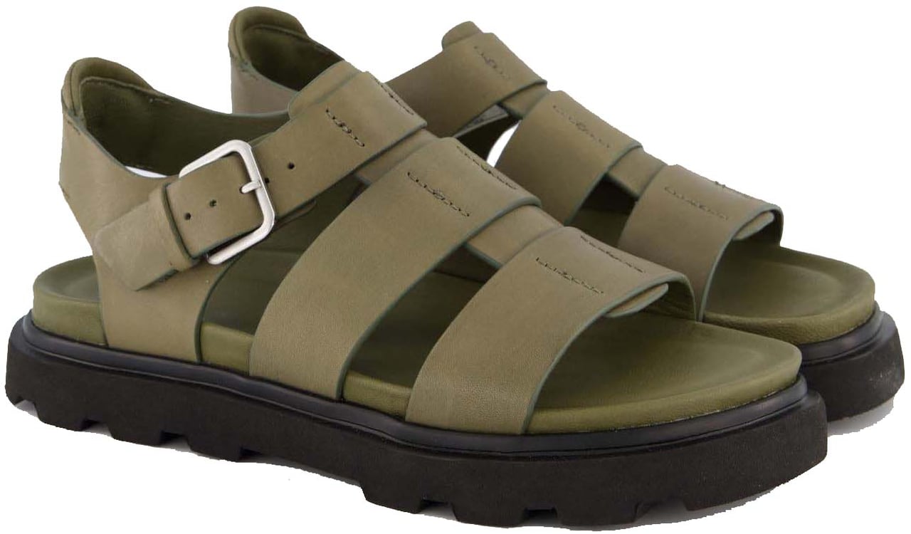 UGG Heren Capitelle Sandaal Burnt Olive Groen