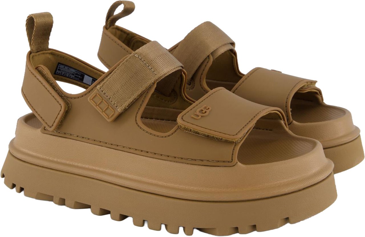 UGG Dames Goldenglow Sandaal Brown Bruin