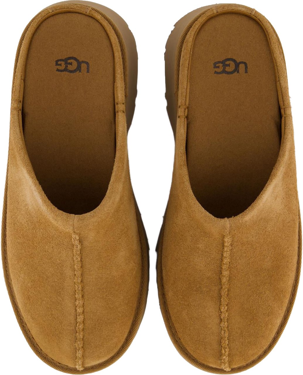 UGG Dames New Heights Clog Chestnut Beige