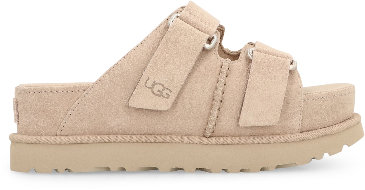 UGG Goldenstar Hi Slides Neutraal