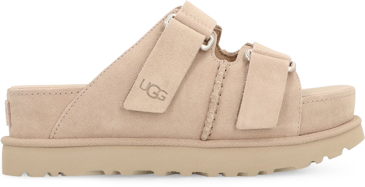 UGG Goldenstar Hi Slides Neutraal