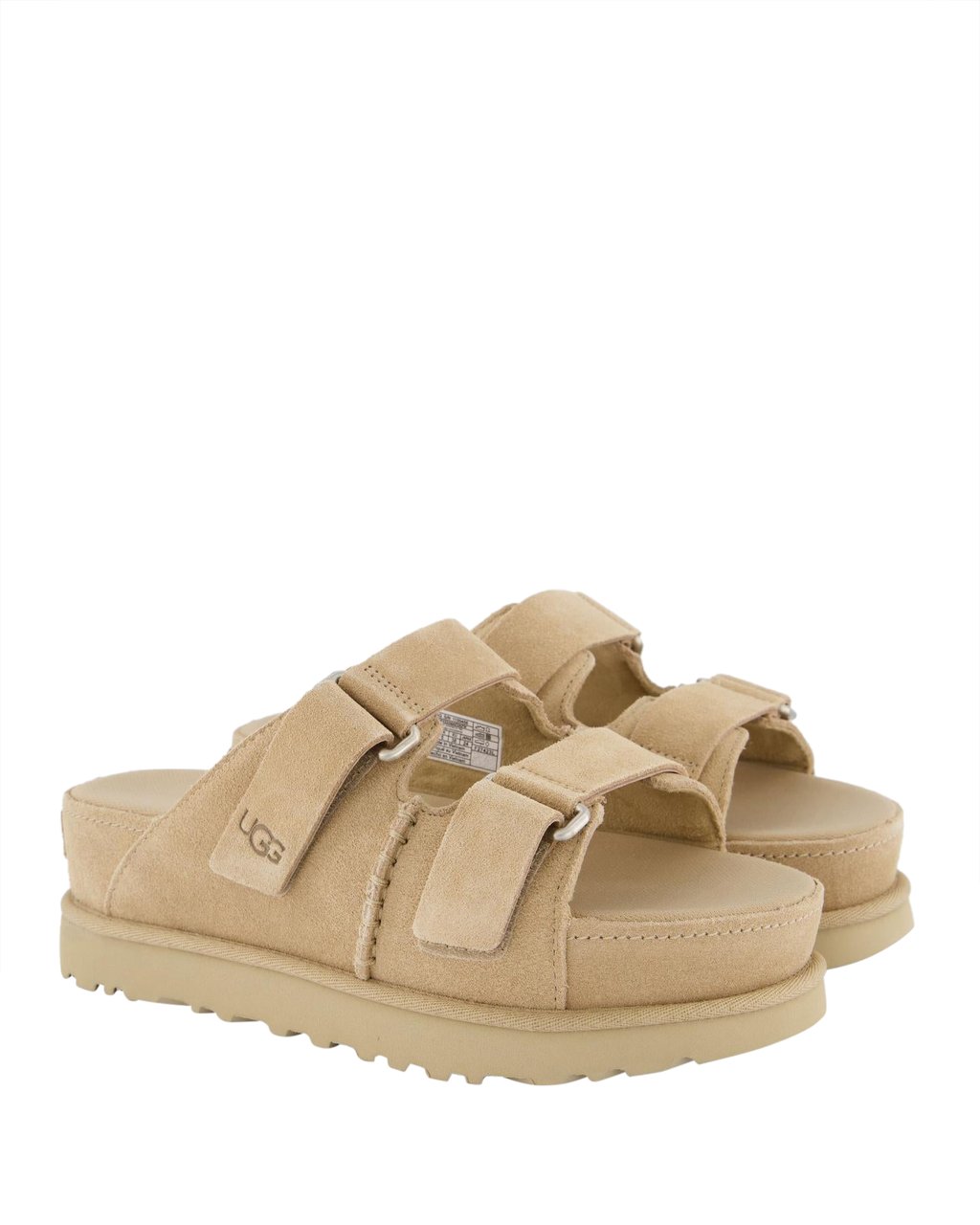 UGG Dames Goldenstar Hi Slide Sand Beige