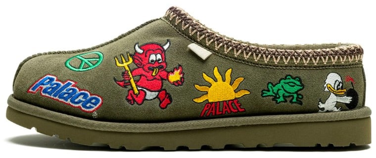 UGG UGG Tasman Slipper Palace Burnt Olive Groen