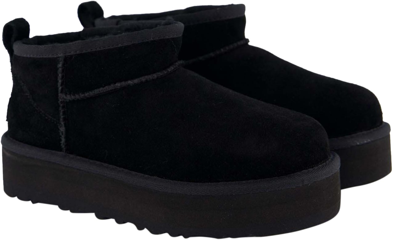 UGG Kids Ultramini Platform Zwart Zwart