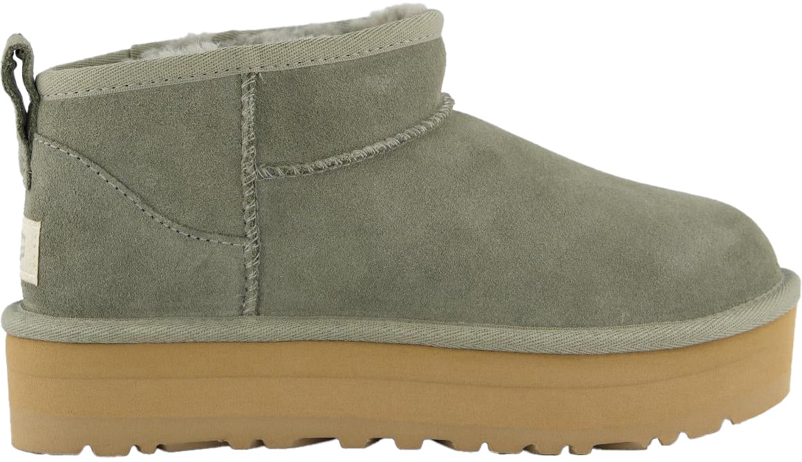 UGG Kids Ultra Mini Platform Moss Green Groen