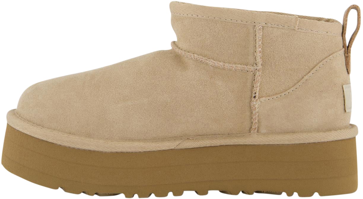 UGG Kids Ultramini Platform Sand Beige