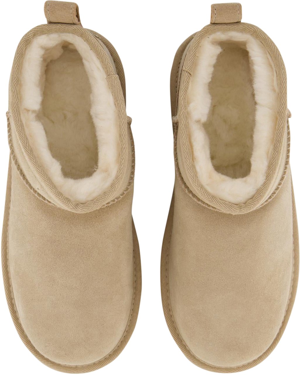 UGG Kids Ultramini Platform Sand Beige