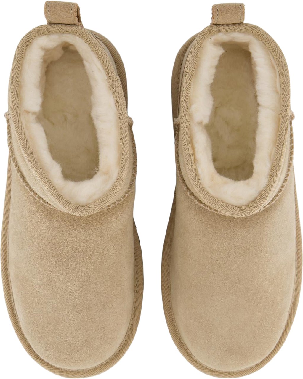 UGG Kids Ultramini Platform Sand Beige