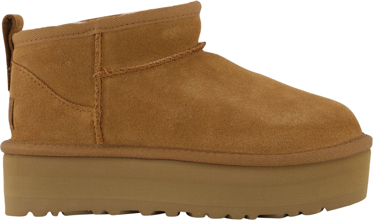 UGG UGG Ultra Mini Platform Meisjes Laarzen In Camel Taupe