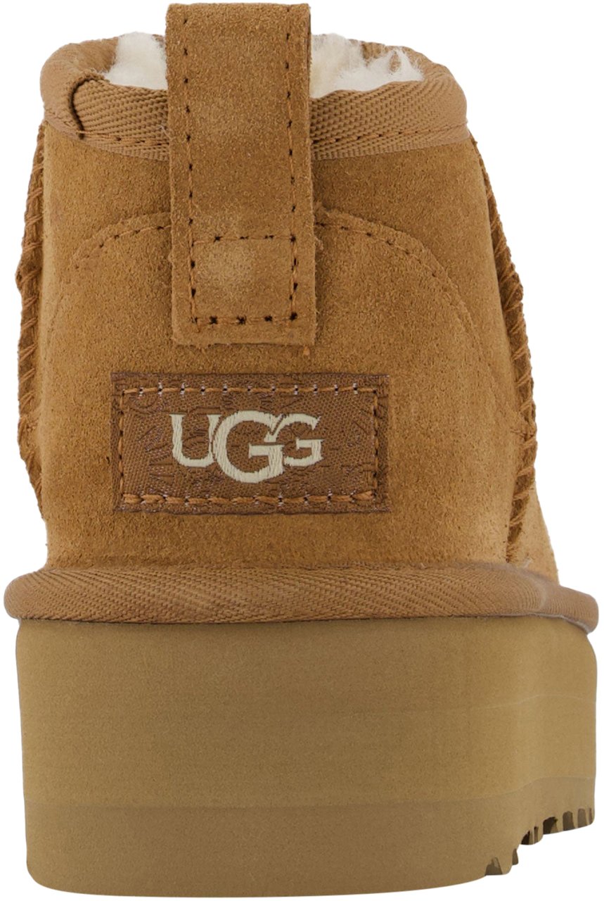 UGG UGG Ultra Mini Platform Meisjes Laarzen In Camel Taupe