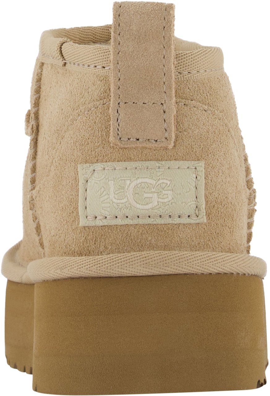 UGG UGG Ultra Mini Platform Meisjes Laarzen In Zand Taupe