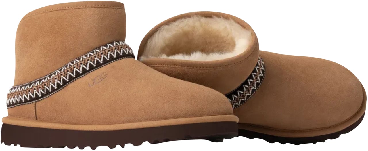 UGG Ugg Classic Mini Crescent Enkellaarzen Cognac 1158262 Bruin