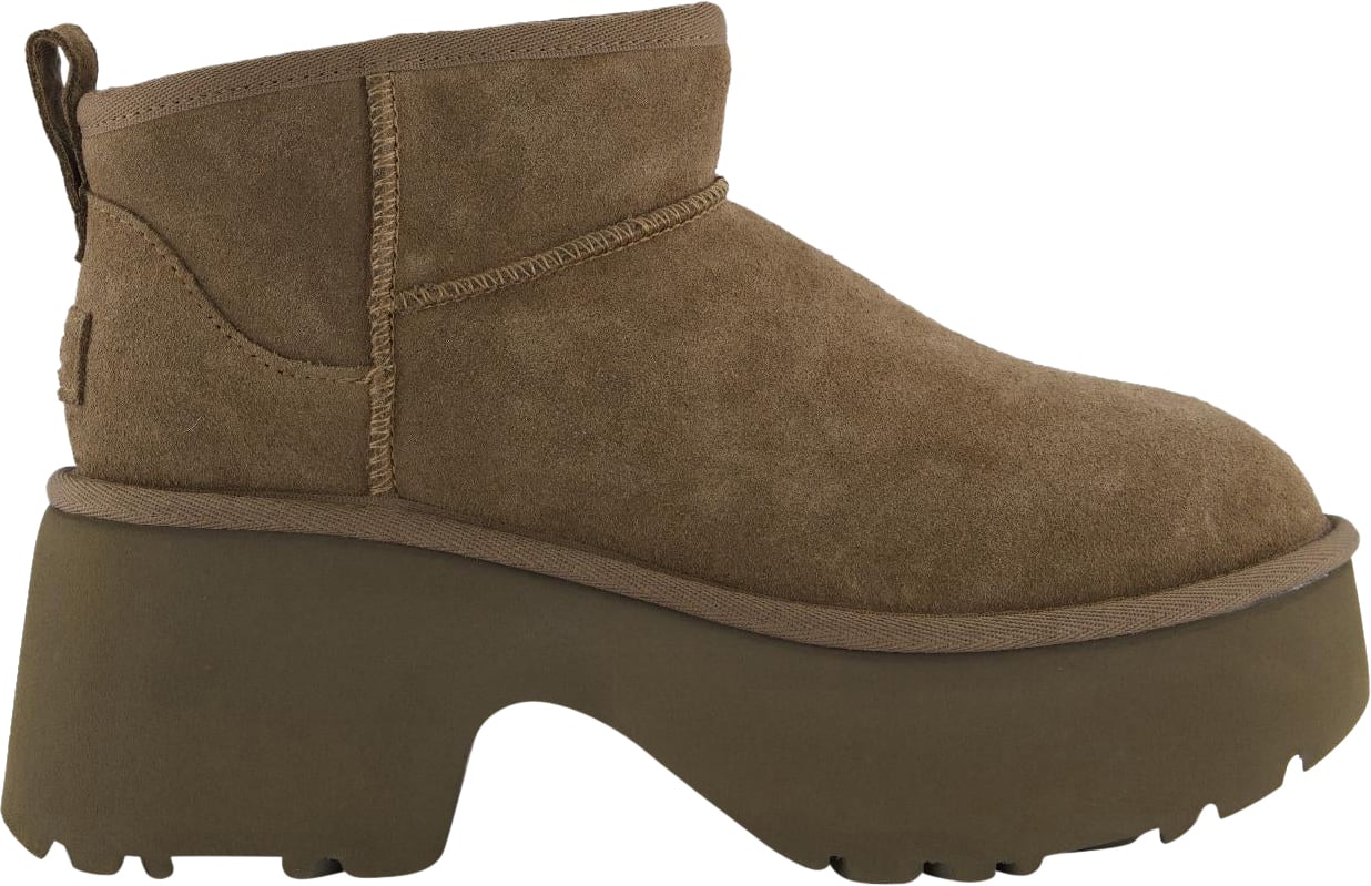 UGG Dames Ultra Mini New Height Hickory Bruin