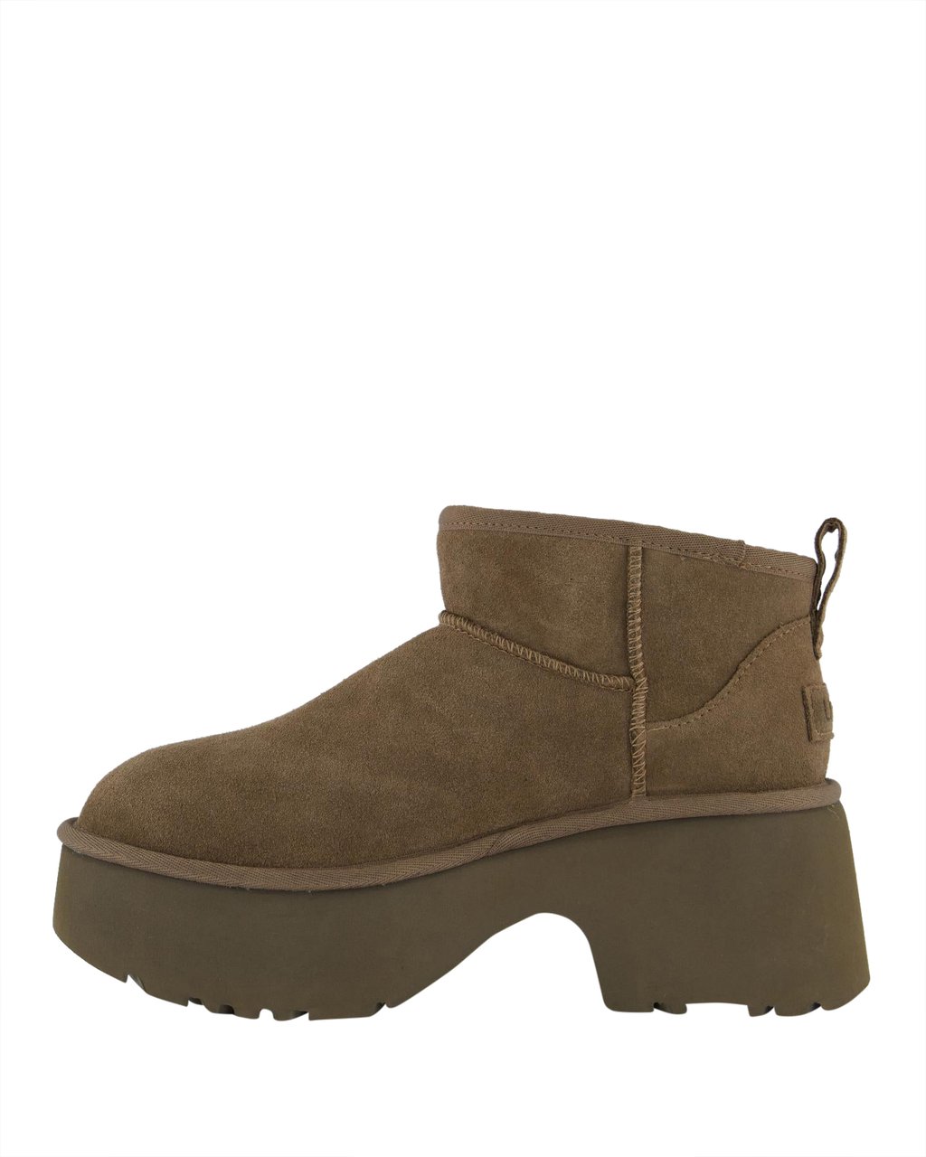 UGG Dames Ultra Mini New Height Hickory Bruin