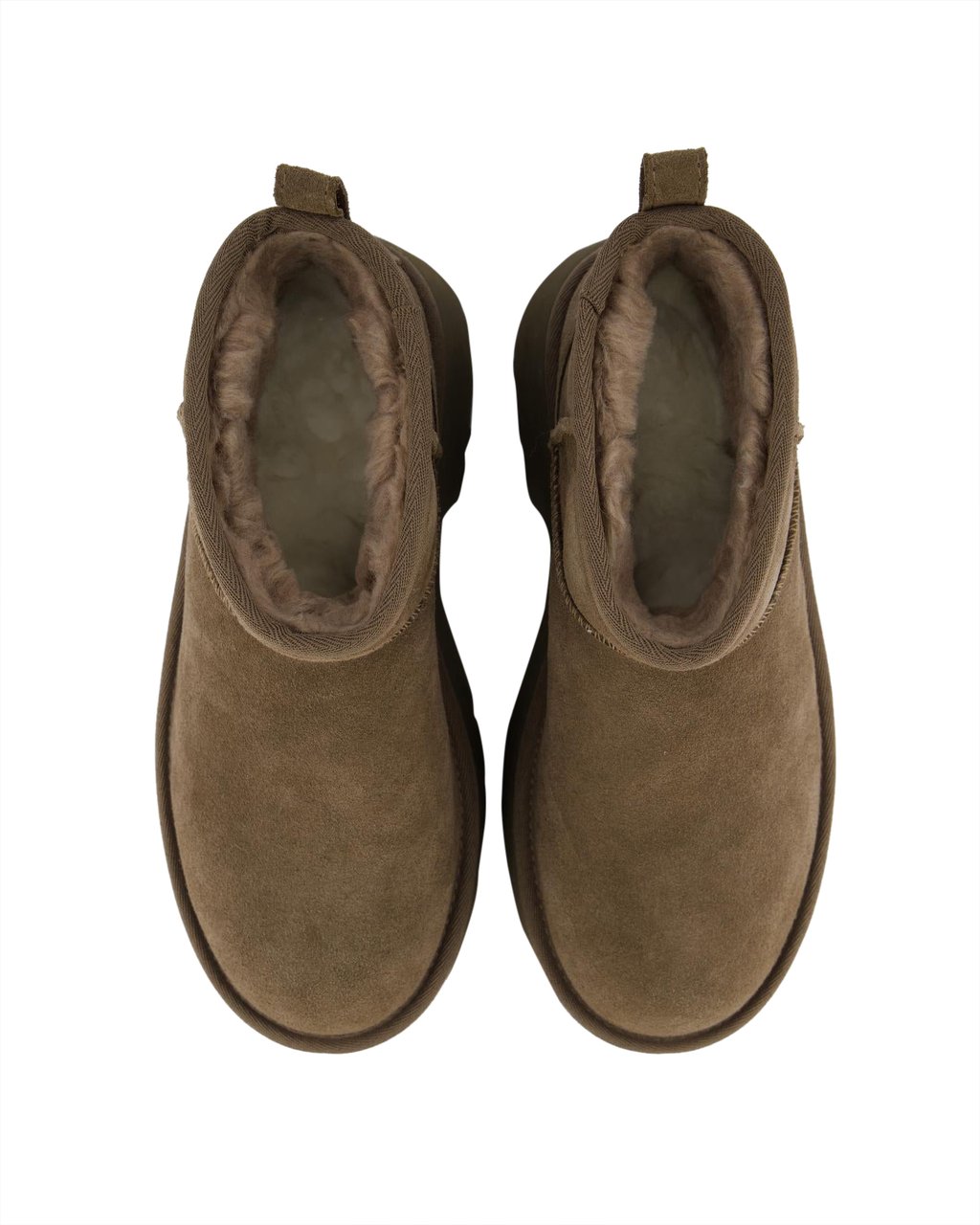 UGG Dames Ultra Mini New Height Hickory Bruin