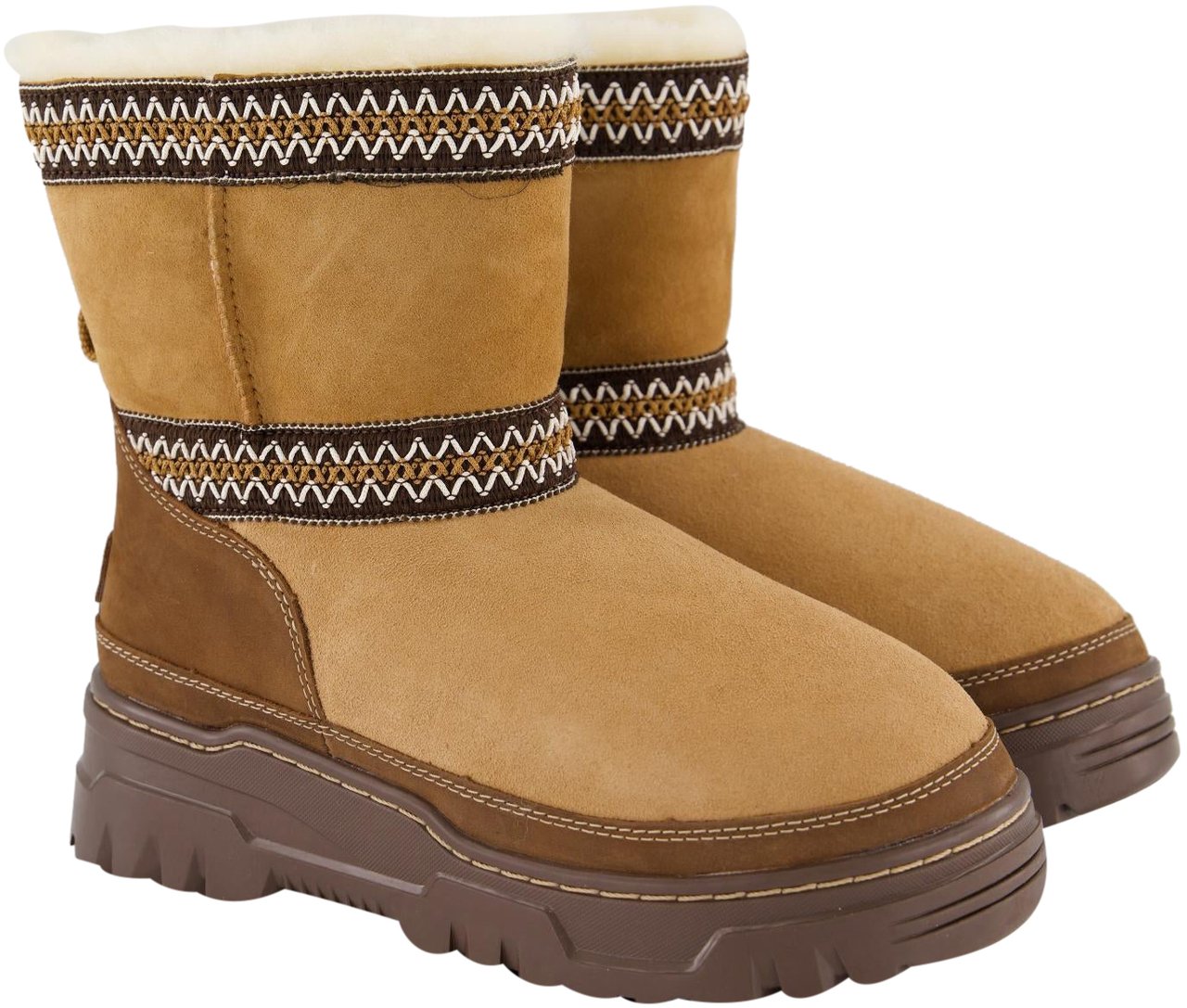 UGG Dames Short Weather Hybrid Chestnut Beige